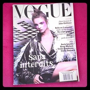 Vintage French Vogue magazine March 2003